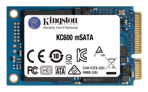 1024G SSD KC600 SATA3 MSATA