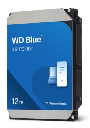 12TB WD Blue WD120EAGZ - 512 MB 3,5 Zoll SATA 6 Gbit/s
