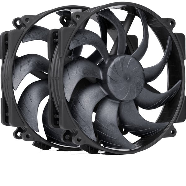 140mm Noctua NF-A14x25r G2 PWM Sx2-PP chromax.black (schwarz