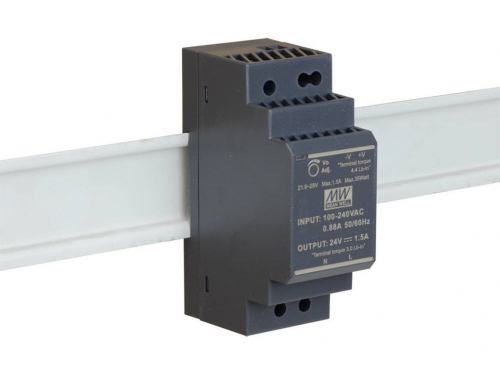 30W Ultra slim design with 35mm (2SU) width Power Supply