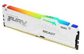 32GB 5600MT/s DDR5 CL36 DIMM FURY Beast White RGB EXPO