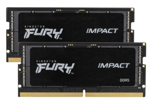 32GB 6000MT/s DDR5 CL38 SODIMM (Kit of 2) FURY Impact XMP