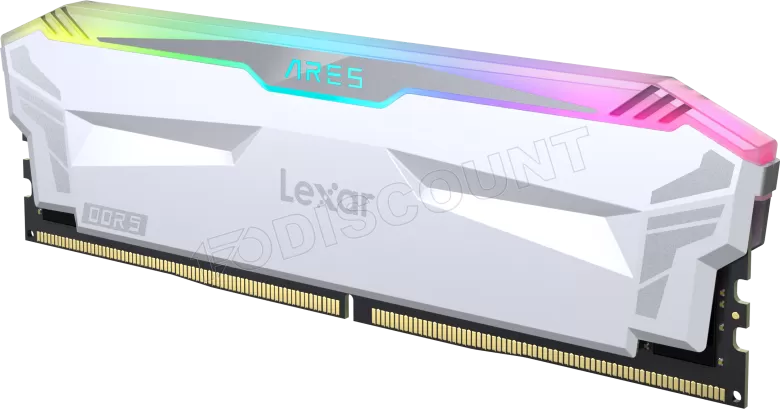 32GB Ares 6400 Lexar/heatsink/RGB/ligthing 2x16GB White inte