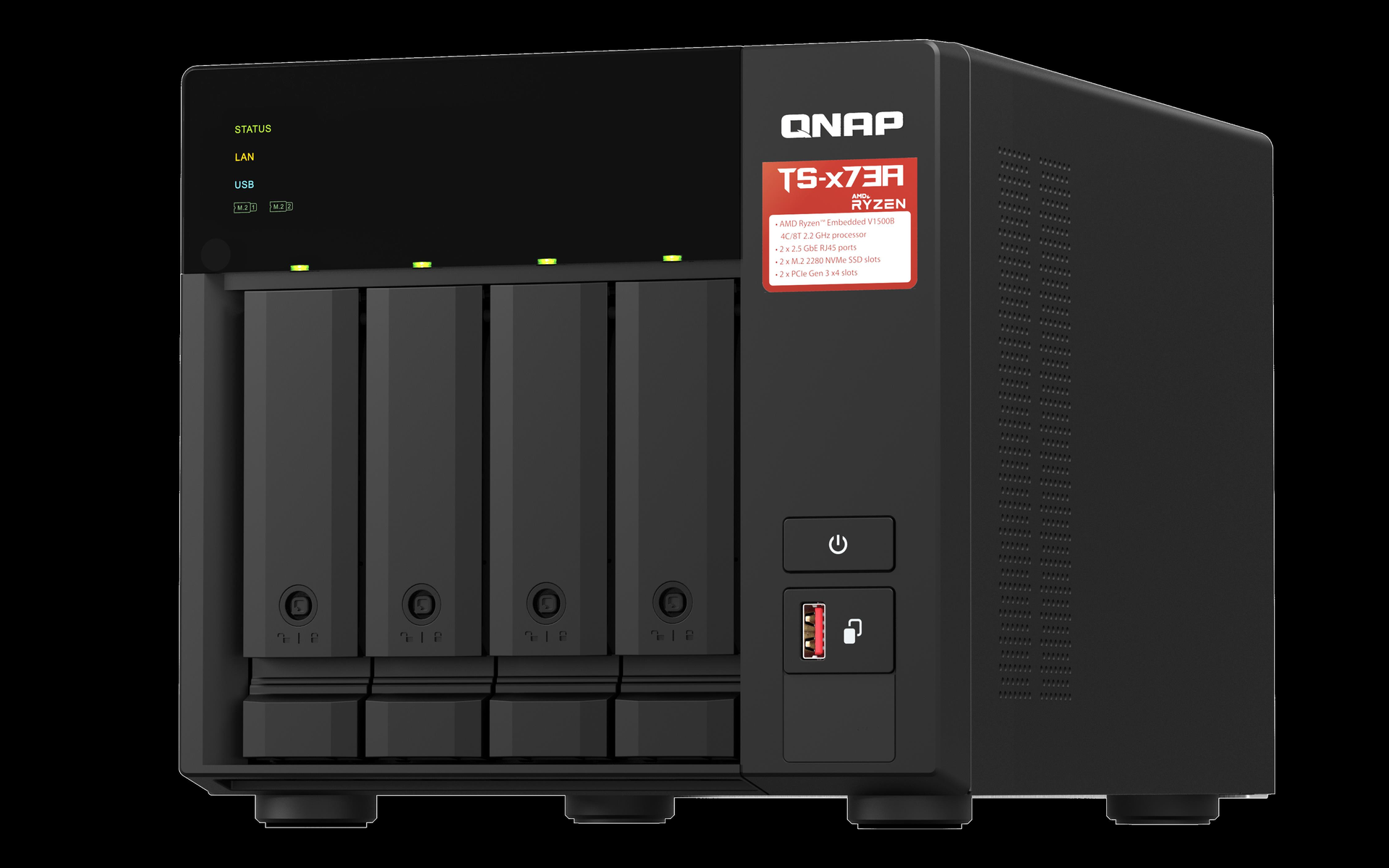 3U 16-bay 3.5" SATA HDD NAS AMD QNAP