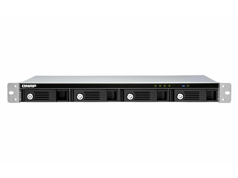 4-bay 1U 12" short-depth rackmount 3.5" SATA HDD external enclosure- TR-004U