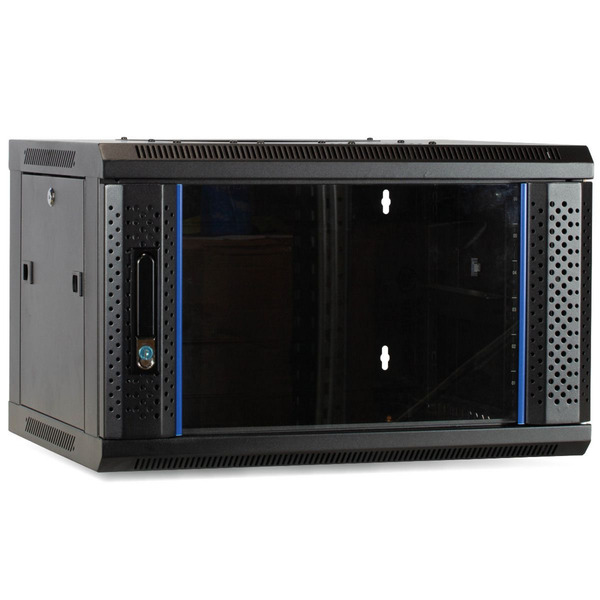 4U wandkast met glazen deur server rack