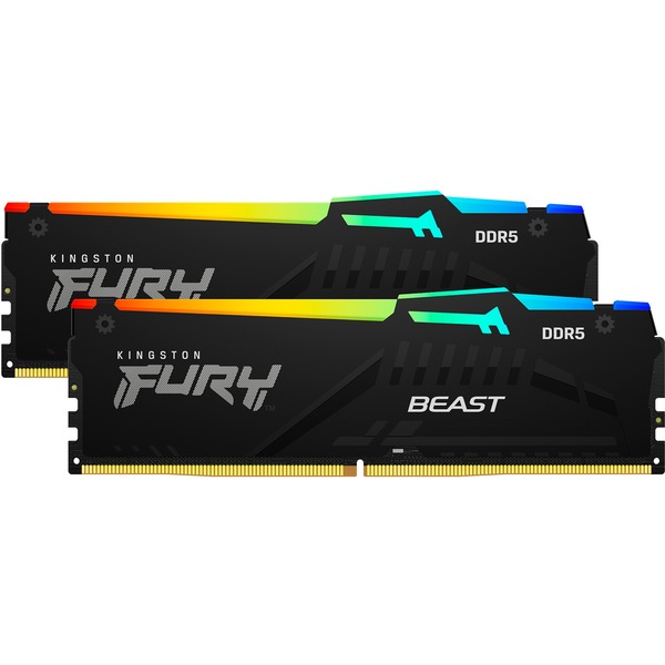 64GB 5600MT/s DDR5 CL36 DIMM (Kit of 2) FURY Beast RGB EXPO