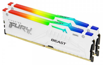 64GB 6000 DDR5 DIMM Kit2 FURY B WH RGB E