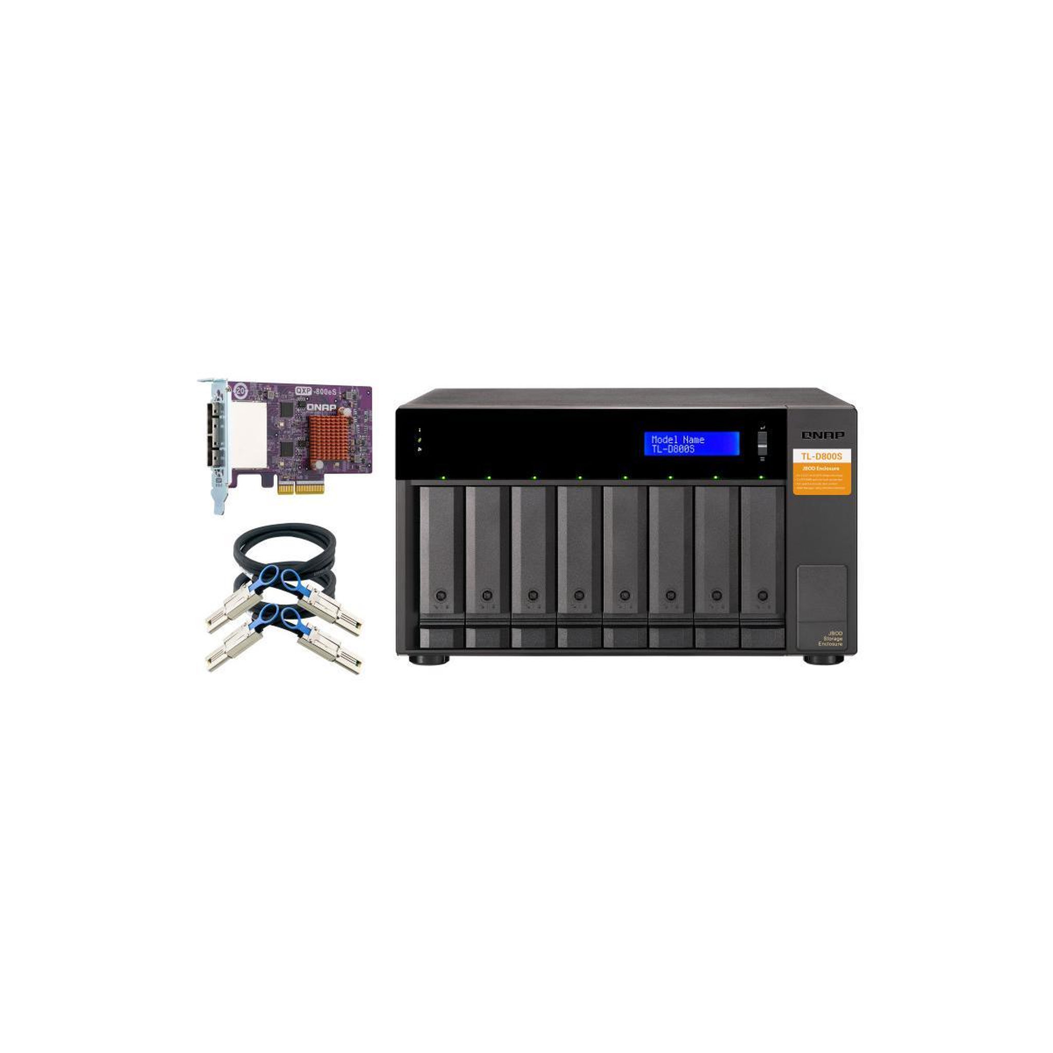 8-bay desktop SATA JBOD expansion unit- TL-D800S