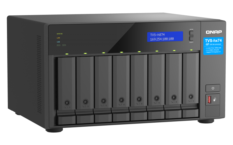 8-BAY QUTS HERO NAS 32GB