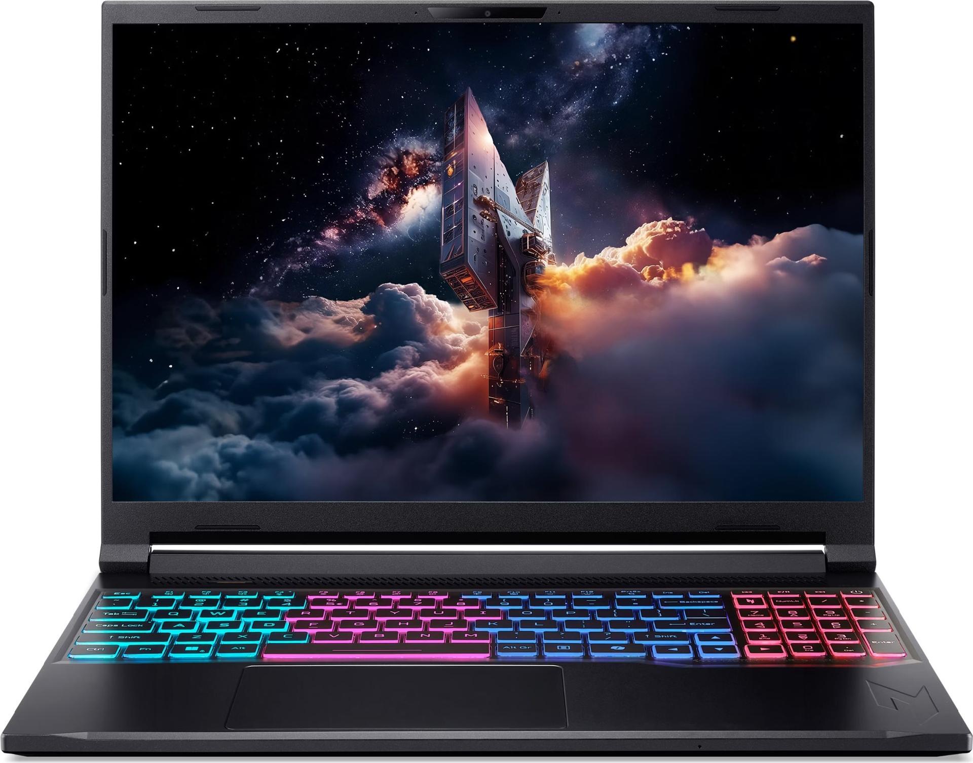 Acer Nitro 16S AI AN16S-61 Gaming-Notebook 16" WQXGA Ryzen AI 7 350 32 GB RAM 1 TB SSD GeForce RTX 5070 Ti Obsidian Black