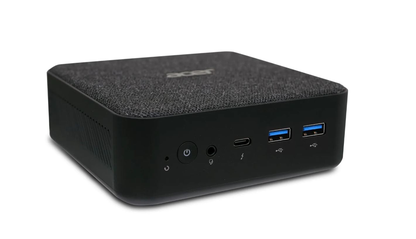Acer Revo Box RB102-RPL Mini-PC Intel Core 5 120U 16 GB RAM 512 GB SSD Schwarz