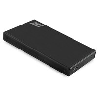 ACT behuizing voor opslagstations 2.5'' HDD-/SSD - Zwart
