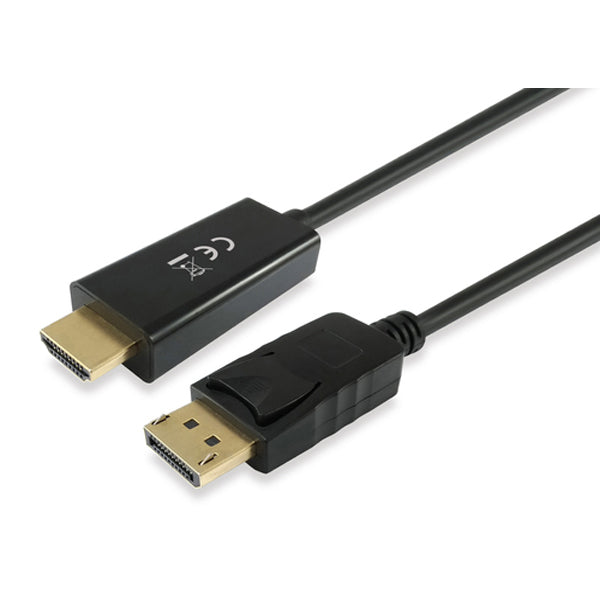 Adaptador EQUIP DisplayPort to HDMI, 5M, Preto - 119392