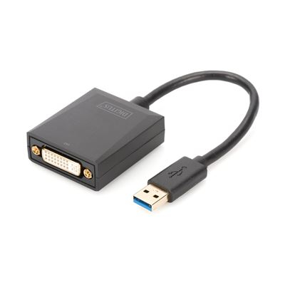 Adaptador Gráfico Usb Digitus DA-70842 | Preto