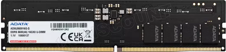 Adata - Barrette mémoire 16GB DDR5-5600 CL46