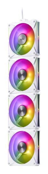ADATA Lüfter XPG HURRICANE MAG 120 (120mm ARGB PWM Fan 4er Pack)WH retail
