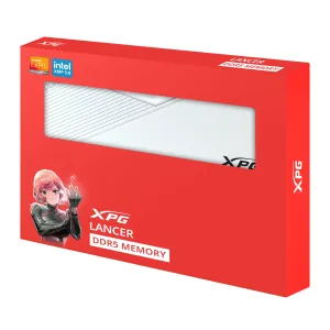 ADATA XPG Lancer Blade 32 Gt (2 x 16 Gt) DDR5 6000 MHz, CL48 -muisti, valkoinen (XMP/EXPO)