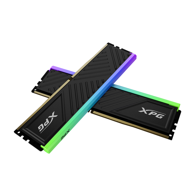 ADATA XPG Spectrix D35G RGB, DDR4-3200 RAM, CL16, XMP - 16 GB Dual-Kit, schwarz