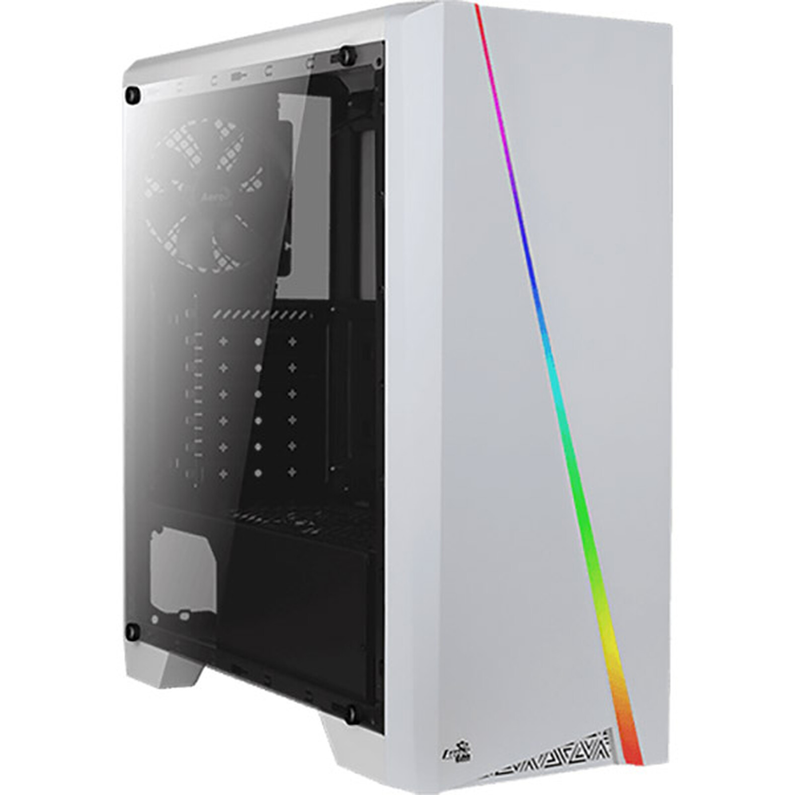 Caixa ATX c/ Janela Transparente CYLON RGB Lighting - CYLONW - AEROCOOL