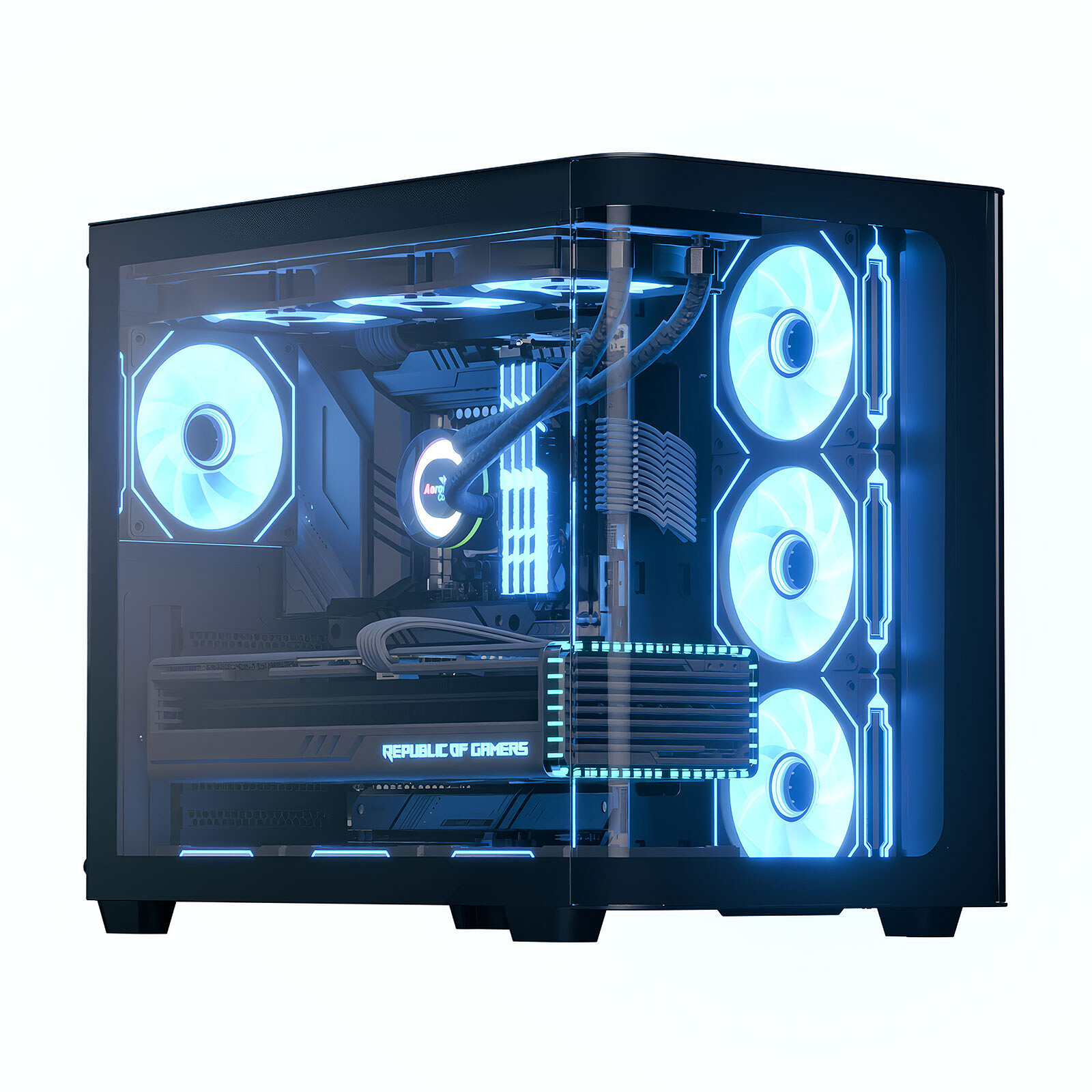 Aerocool P500C ARGB Tempered Glass PC tower case