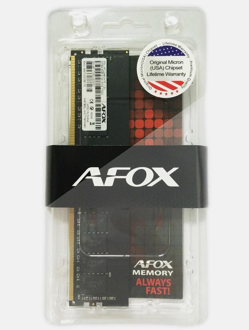 AFOX AFLD416FS1P Speichermodul 16 GB RAM DDR4 2666 MHz 288-pin DIMM