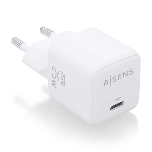 AISENS ASCH-25W1P012-W carregador de dispositivos móveis Universa