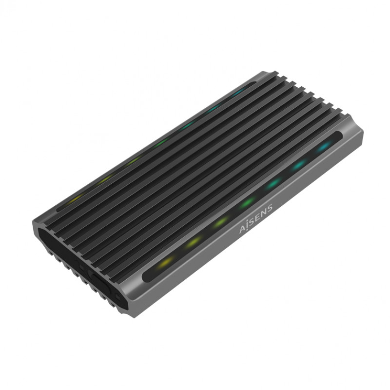 Aisens ASM2-RGB011GR SSD M.2 External Case