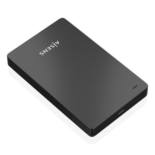AISENS - CAJA EXTERNA 2,5 9.5MM SATA A USB-C USB3.1 GEN1, NEGRA