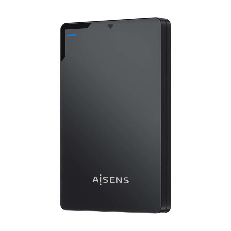 Aisens External Case 2.5  ASE-2520B 9.5mm SATA para USB 3.0 USB3.1 Gen1 - Preto - AISENS - Caixas Disco Externo - www.on4tech.pt