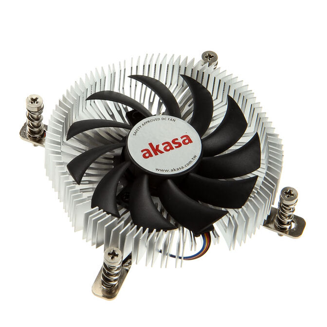 Akasa AK-CC7129BP01 sistema di raffreddamento per computer Processore Refrigeratore 7,5 cm