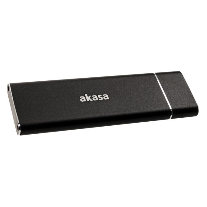 Akasa AK-ENU3M2-02 contenitore di unità di archiviazione Box esterno SSD Nero M.2