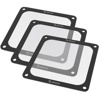 Akasa GRM12-M01-BKT3 PC-Lüftergitter mit Filter 120 x 120 mm 3 St.