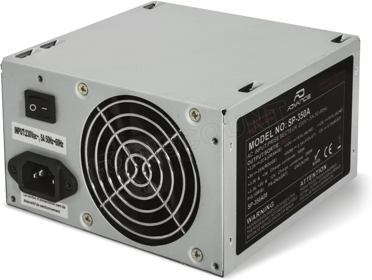 Alimentation ATX Advance SmartPower 350W nominale 80mm