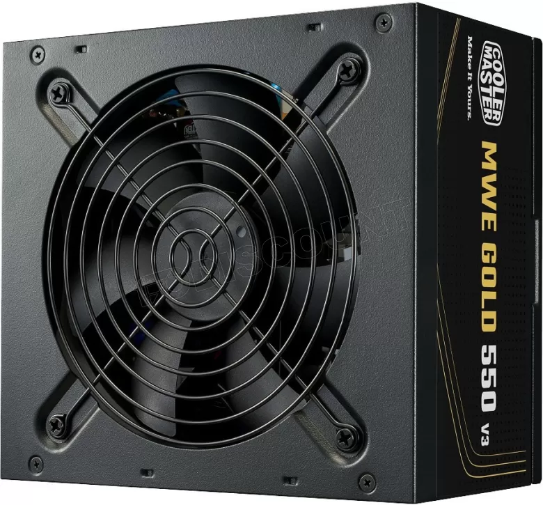 Alimentation ATX Cooler Master MWE Gold V3 - 550W (Noir)