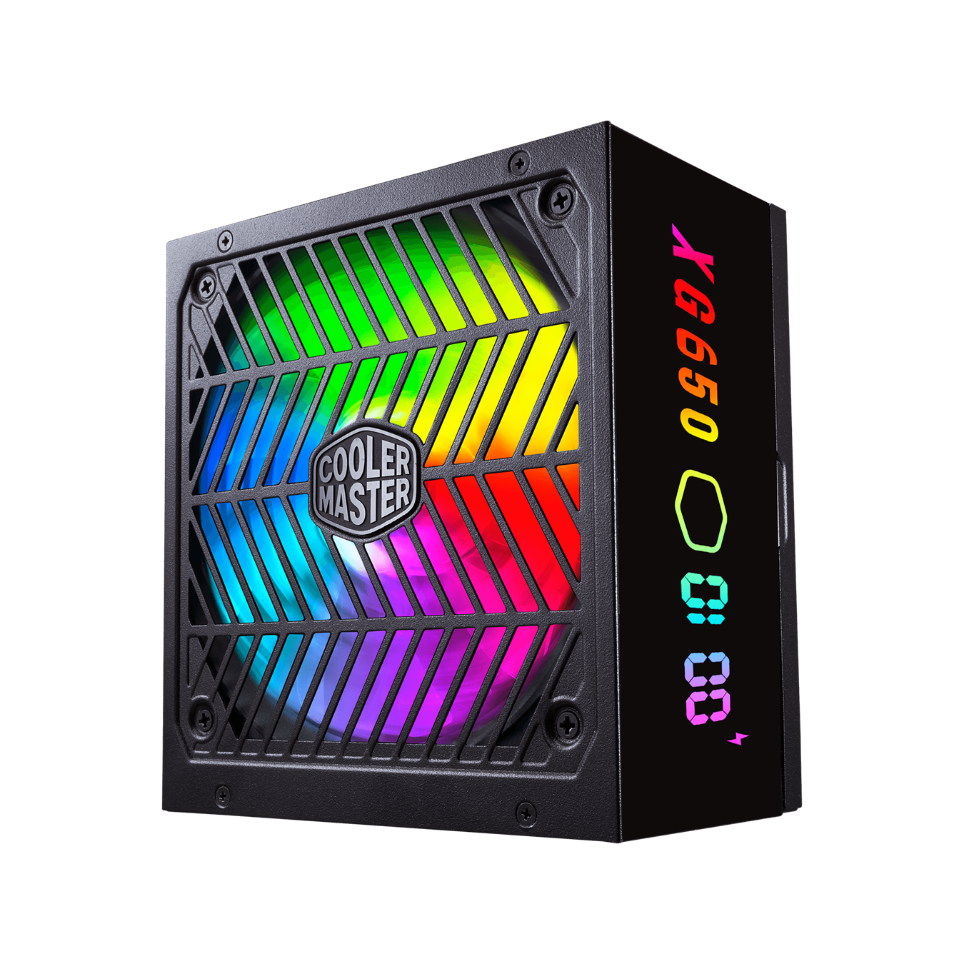 Alimentatore Cooler Master XG650 Platinum Plus – 650W, Modulare, Ventola silenziosa da 135mm ARGB, 80 Plus Platino