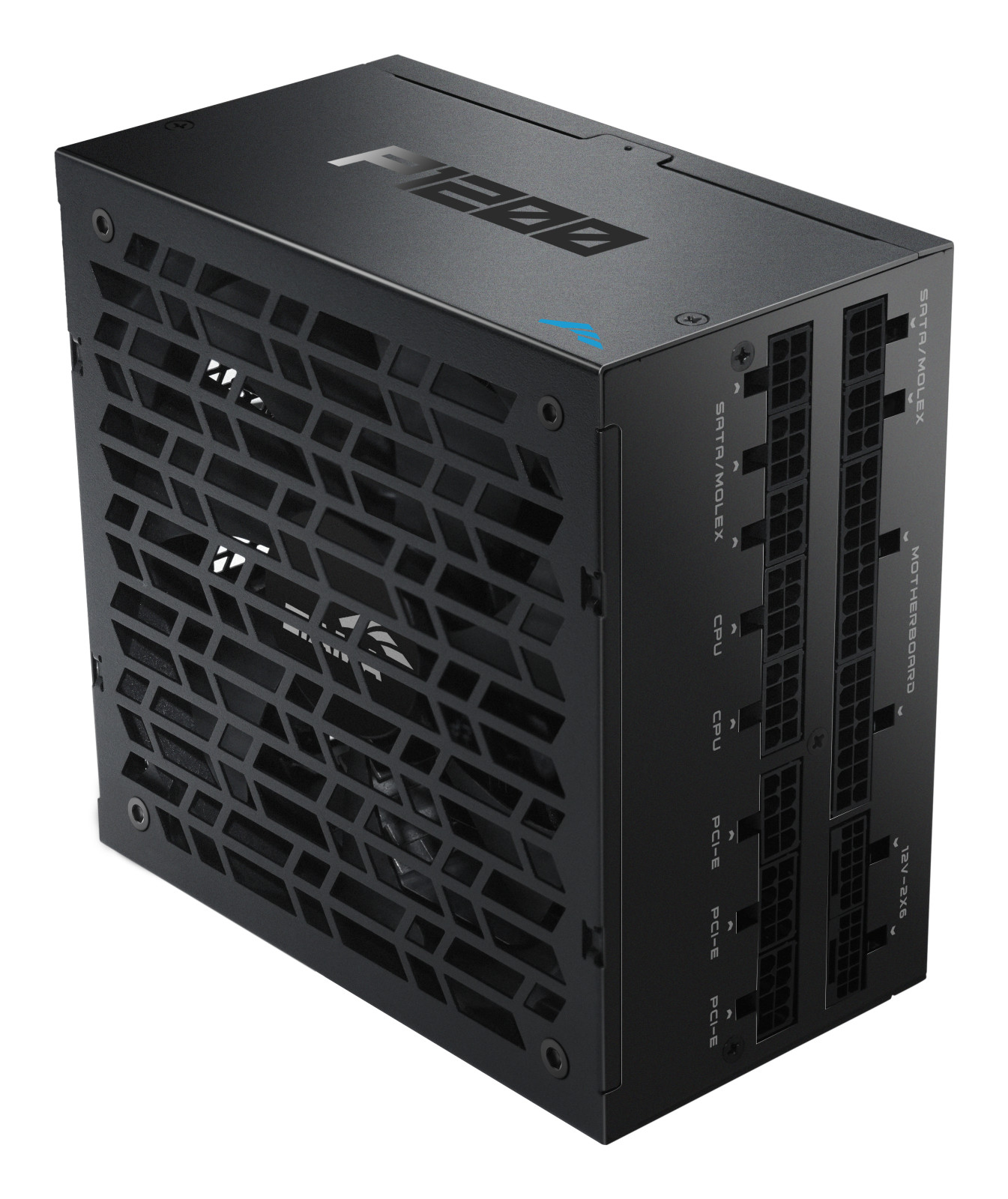 Alimentatore SAMA P1200 – 1200 Watt, Modulare, ATX 3.1, PCIe 5.1, Certificazione 80 PLUS Platinum, Nero