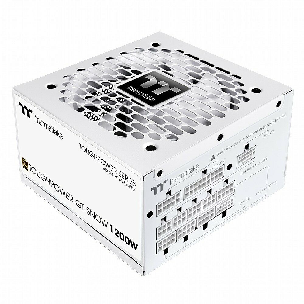 Alimentatore Thermaltake Toughpower GT Snow 1200W – Full Modulare, 80 Plus Gold