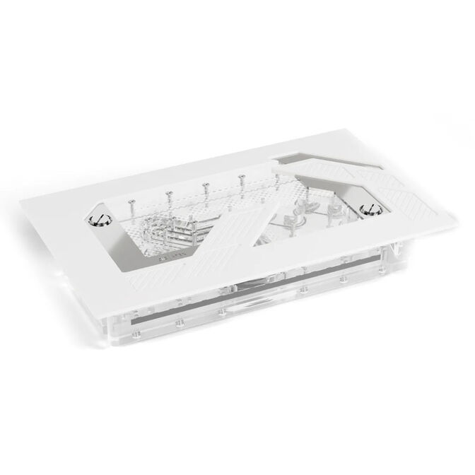 Alphacool Apex Distroplate für Dark Base Pro 901, mit Apex Pumpe, RGB - weiß