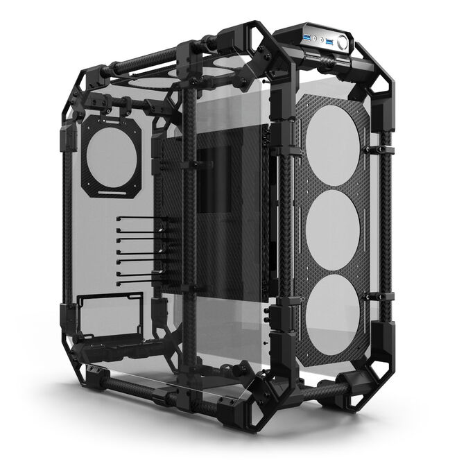 Alphacool Apex Skeleton Carbon Gehäuse