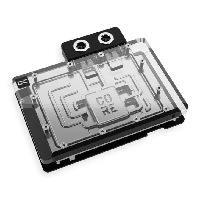 Alphacool Core Geforce RTX 5080 Gaming Trio GPU Wasserblock, ARGB, mit Backplate - Acryl