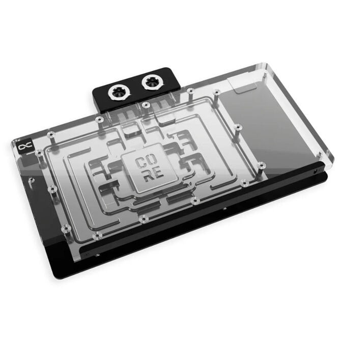 Alphacool Core Geforce RTX 5090 ROG Astral GPU Wasserblock, ARGB, mit Backplate - Acryl