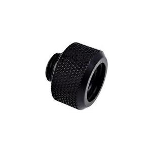 Alphacool Eiszapfen Anschluss gerade G1/4 Zoll AG auf 16mm AD Hardtube - schwarz