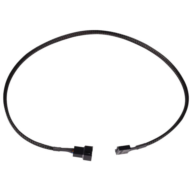 Alphacool Lüfterkabel 4-Pin auf 4-Pin Verlängerung 60cm - schwarz
