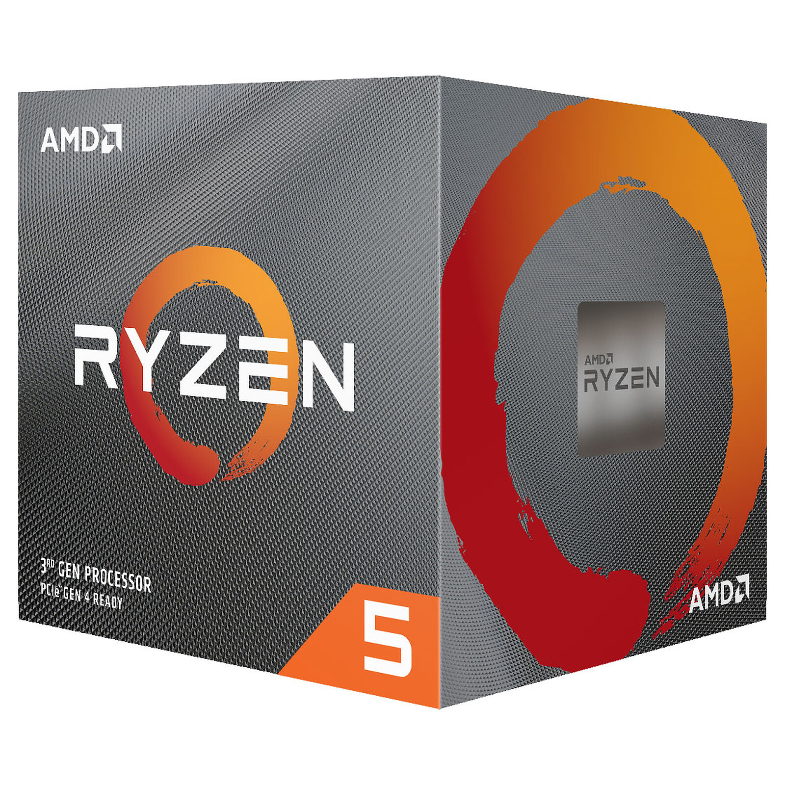 AMD Ryzen 5 3600 Wraith Stealth (3.6 GHz / 4.2 GHz) Boîte
