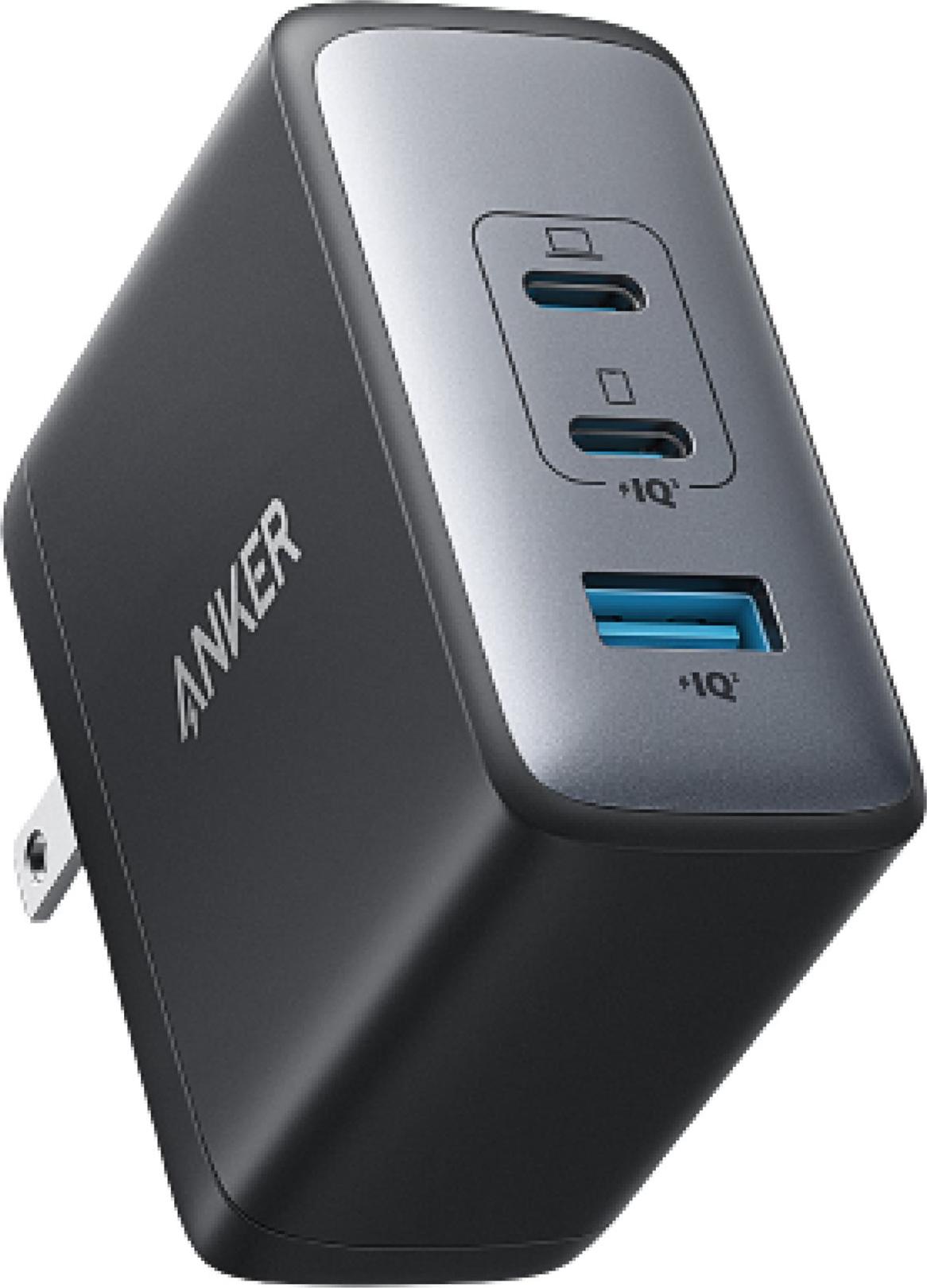 Anker 736 Nano II/ 1xUSB-A/ 2xUSB Tipo-C/ Carregador de parede de 100 W