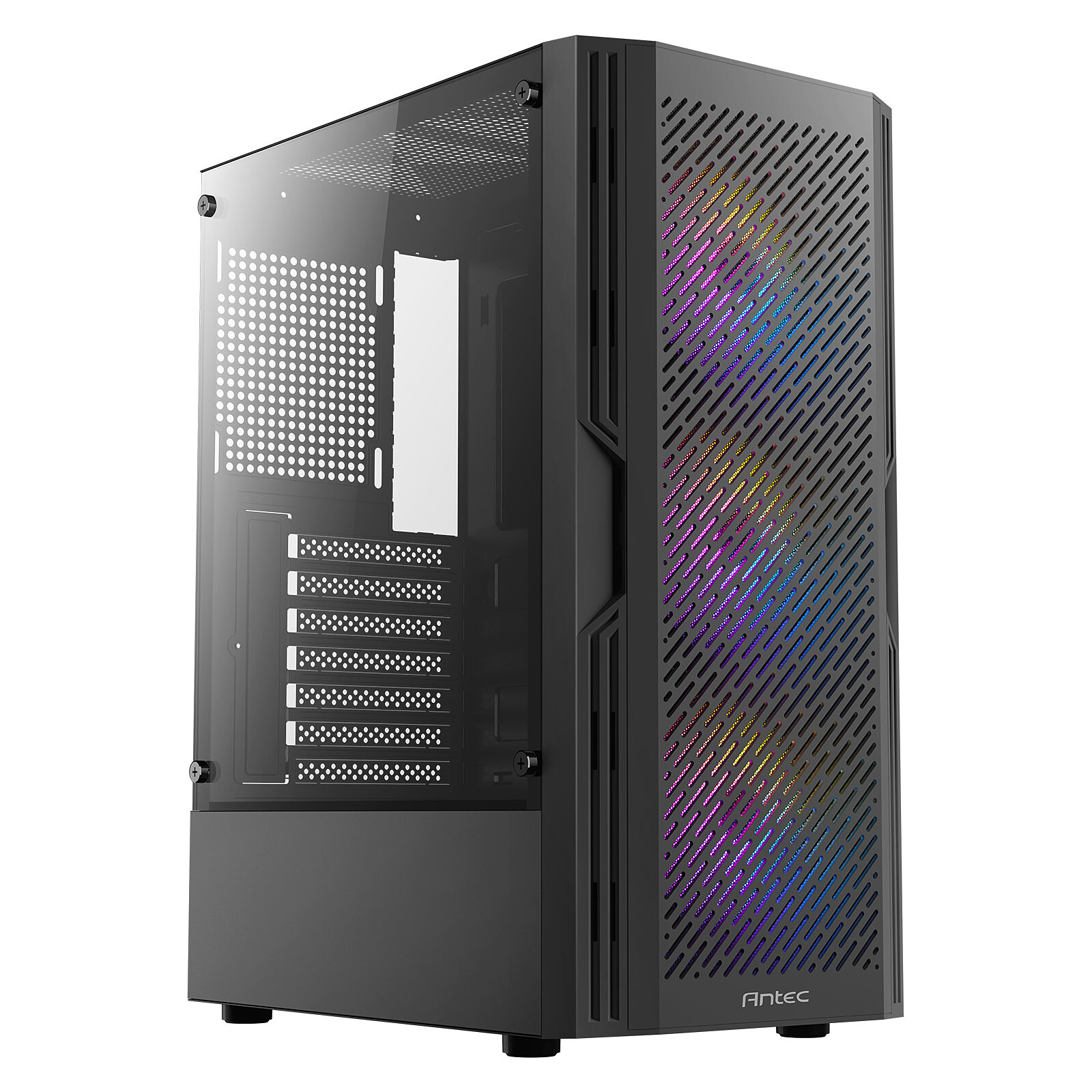 CAIXA GAMING ANTEC AX20 MATX 2XUSB 2.0 PRETO RGB