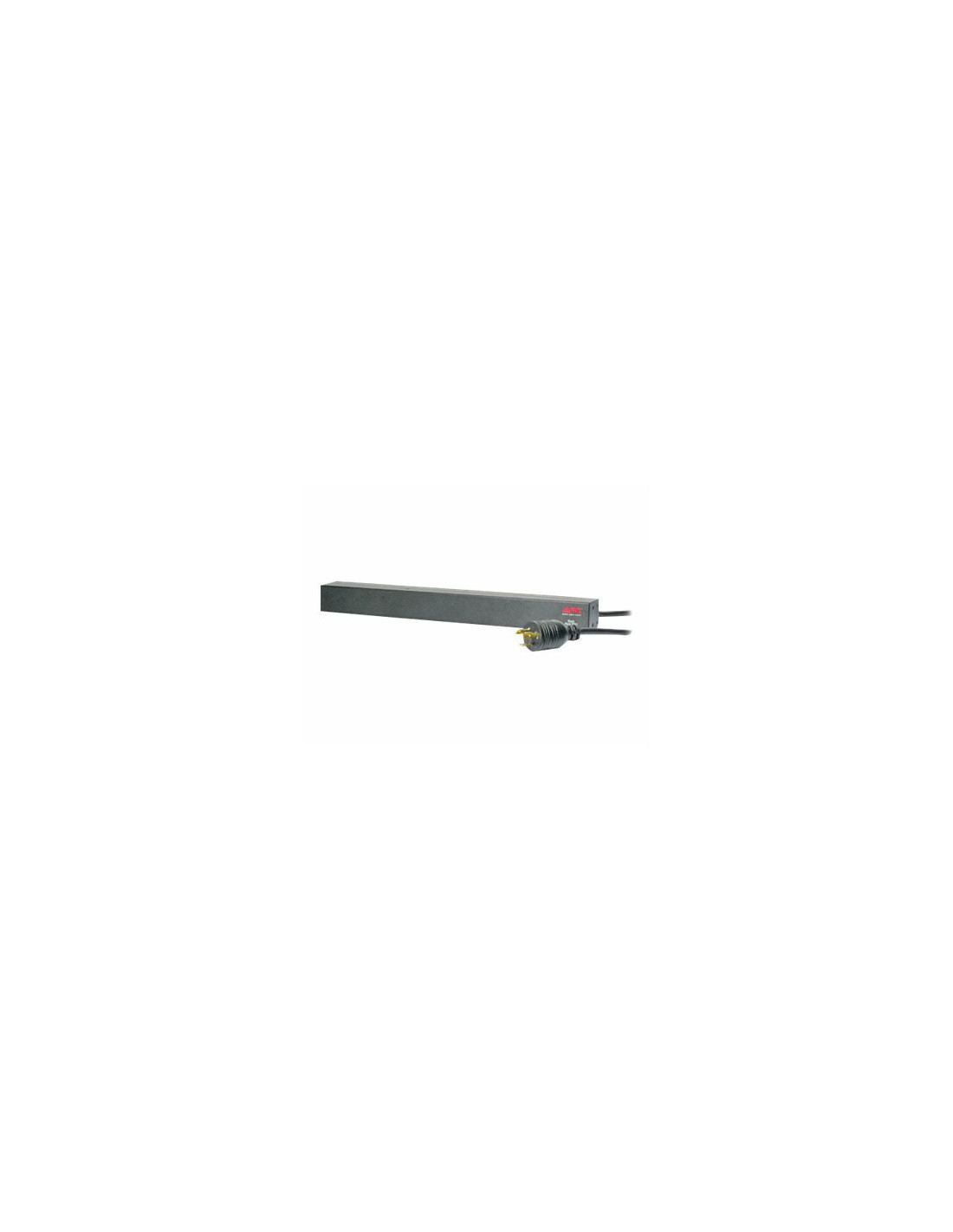 APC Basic Rack-Mount PDU - Faixa de distribuição de energia (montável em bastidor) - AC 208 V - entrada: NEMA L6-20 - conectores de saída: 12 (IEC 60320 C13) - 1U - 19" - 3.66 m cabo - Canadá, Estados Unidos - preto - para P/N: SMTL1000RMI2UC, SMX100