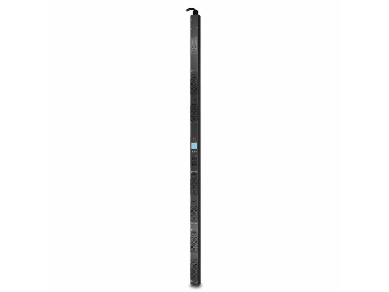 APC Metered Rack PDU - Faixa de distribuição de energia (montável em bastidor) - AC 400 V - 11 kW - Ethernet 10/100, RS-232 - conectores de saída: 42 (IEC 60320 C13, IEC 60320 C19) - 0U - preto - para P/N: SMX1000C, SMX1500RM2UC, SMX1500RM2UCNC, SMX7