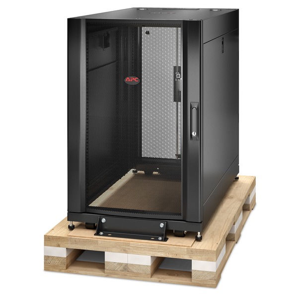 APC NetShelter SX - Gabinete armário - preto - 18U - 19" - para P/N: SURT48RMXLBP